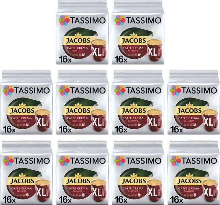 Kapsułki Tassimo Jacobs Caffe Crema Classico xl10x