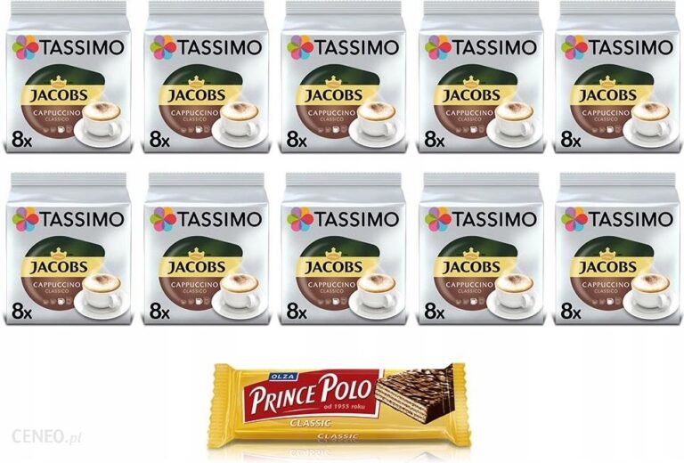 Kapsułki Tassimo Jacobs Cappucino 10 Opakowań