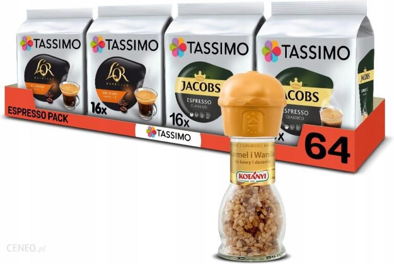 Kapsułki Tassimo Jacobs Espresso 64Szt Posypka