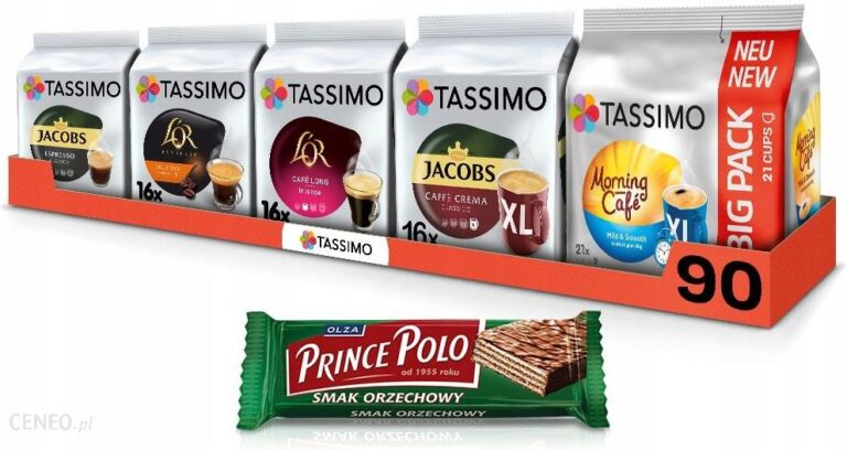 Kapsułki Tassimo Jacobs I LOr Kawy Czarne 85 Kaw