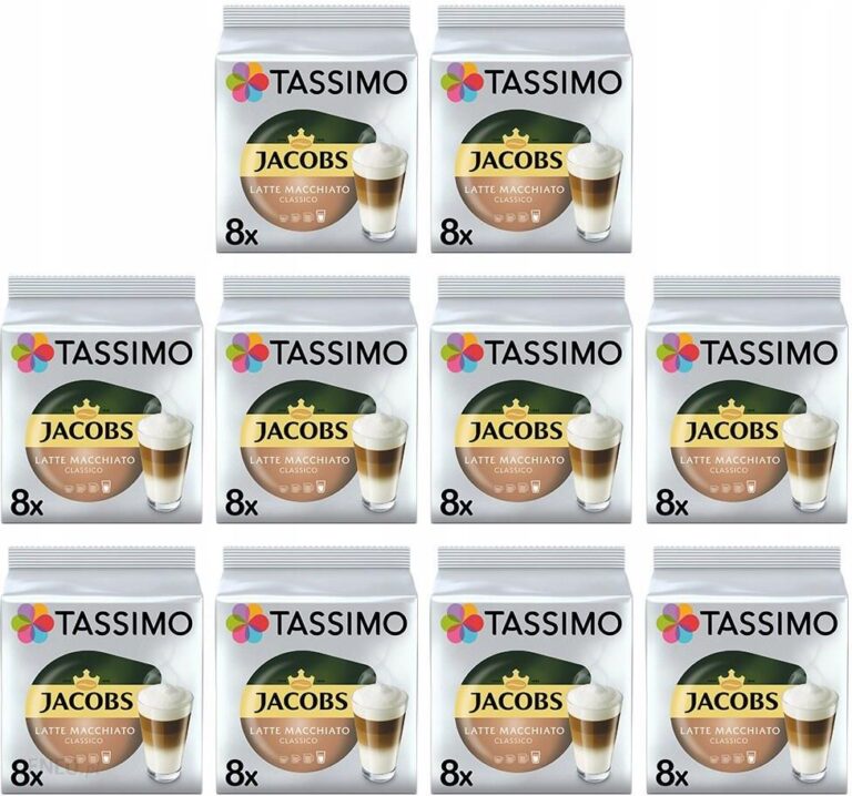 Kapsułki Tassimo Jacobs Macchiato Classico 10x