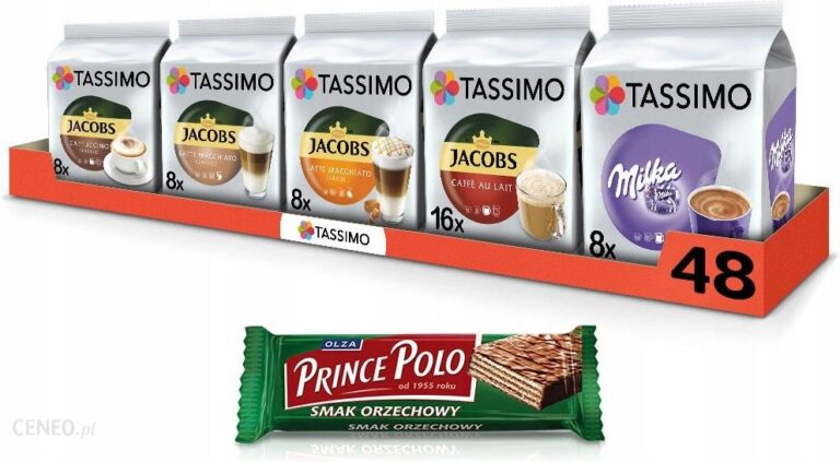 Kapsułki Tassimo Jacobs Megapack 48 Sztuk