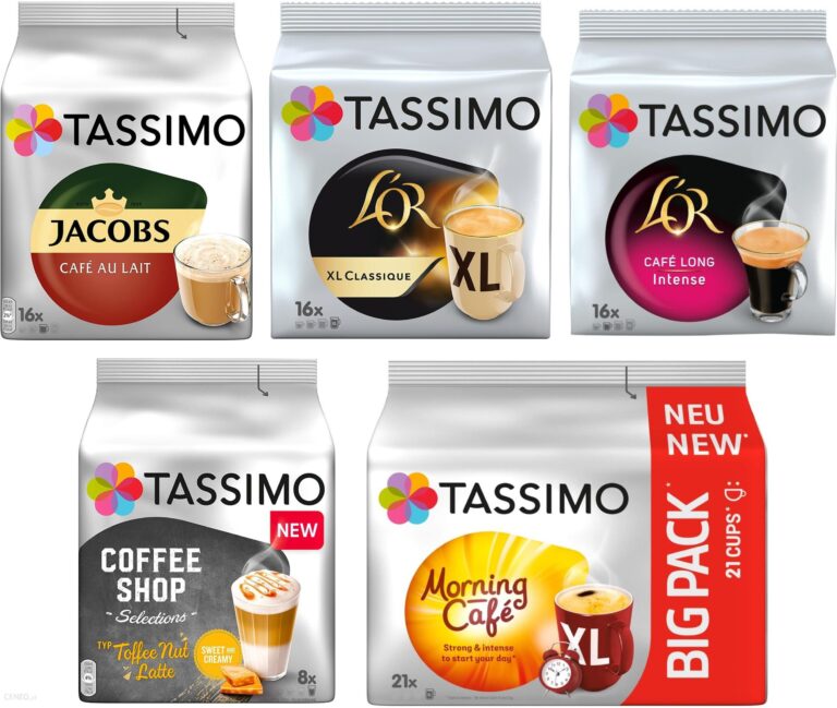 Kapsułki Tassimo Jacobs Zestaw Good Morning 77Szt