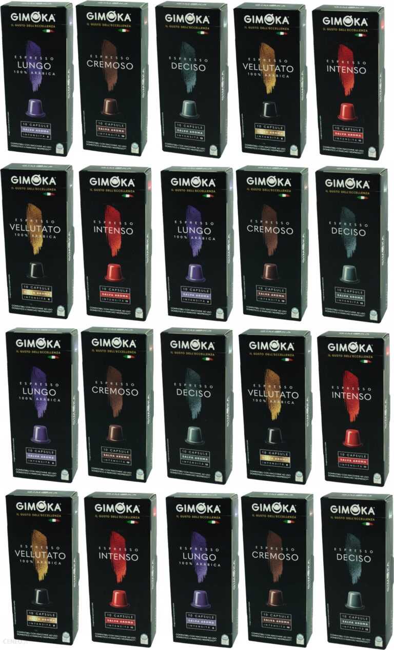 Kapsułki Z Kawą Do Nespresso Gimoka Mix x200