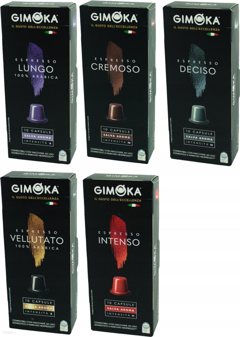 Kapsułki Z Kawą Do Nespresso Gimoka Mix x50