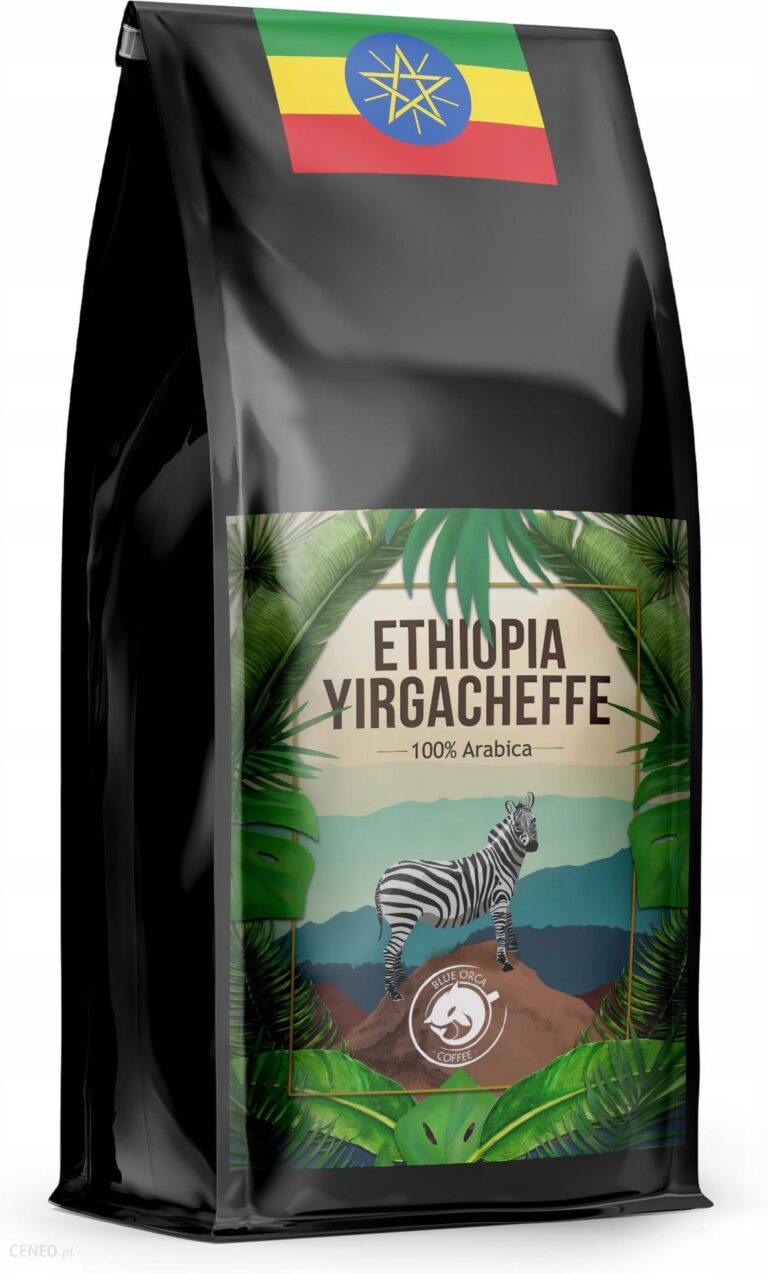 Kawa Etiopia Yirgacheffe Świeżo Palona 100%Arabika