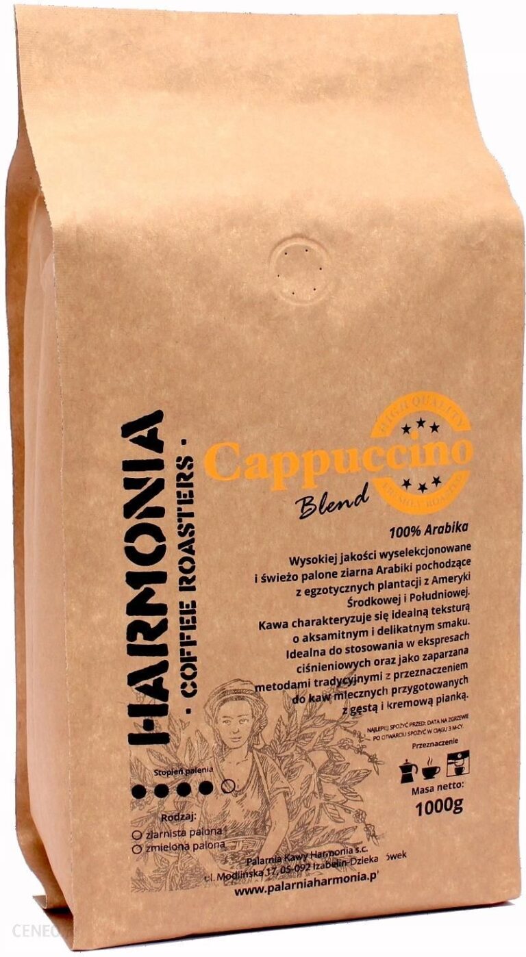 Kawa Harmonia Cappuccino1kg Ziarnista