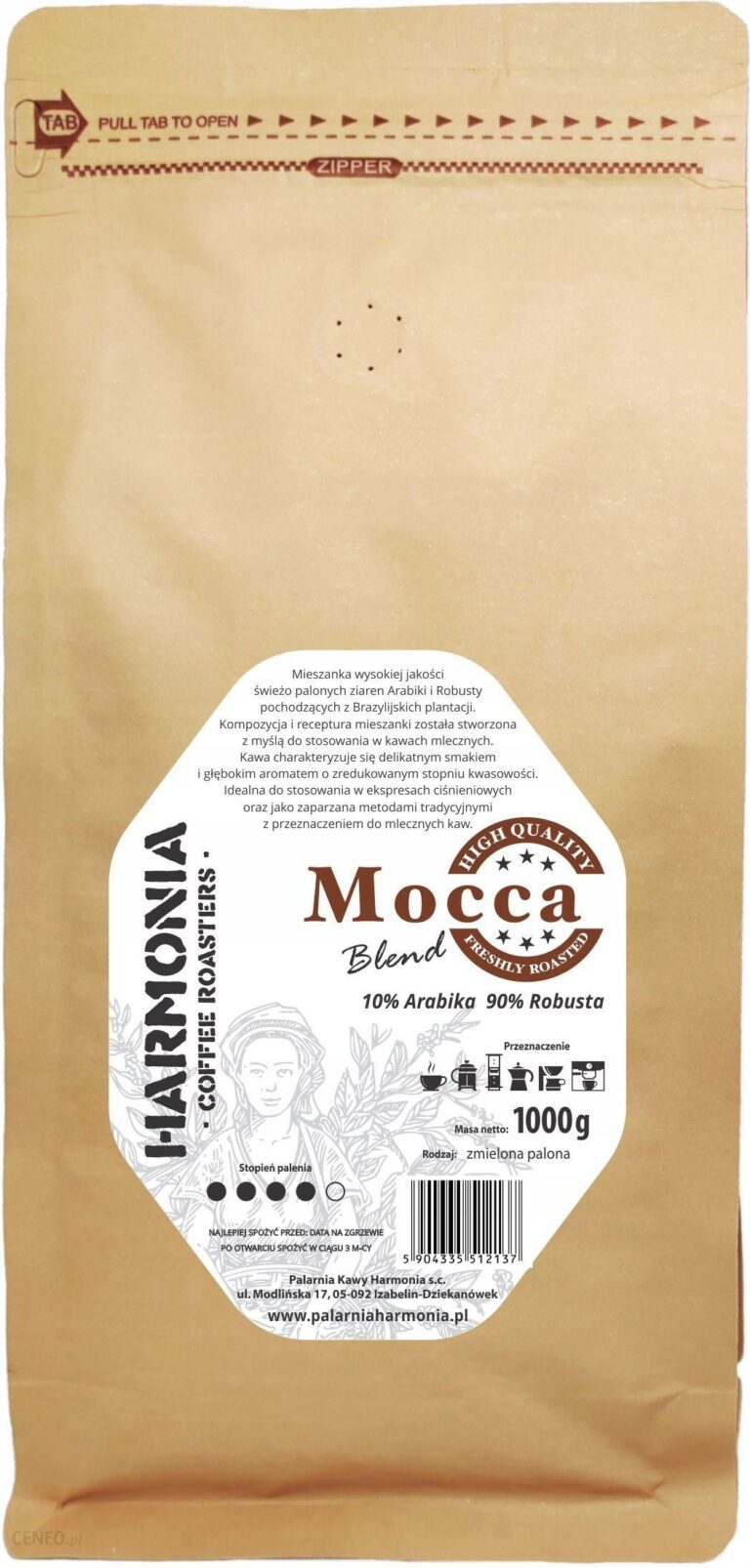 Kawa Harmonia Mocca Blend Mielona 1kg