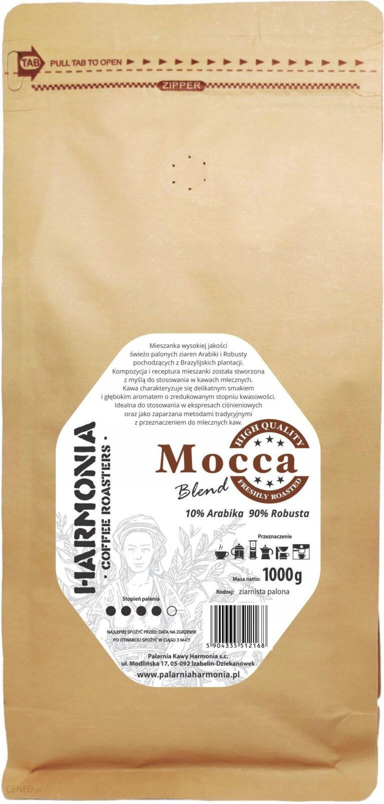 Kawa Harmonia Mocca Blend Ziarnista 1kg