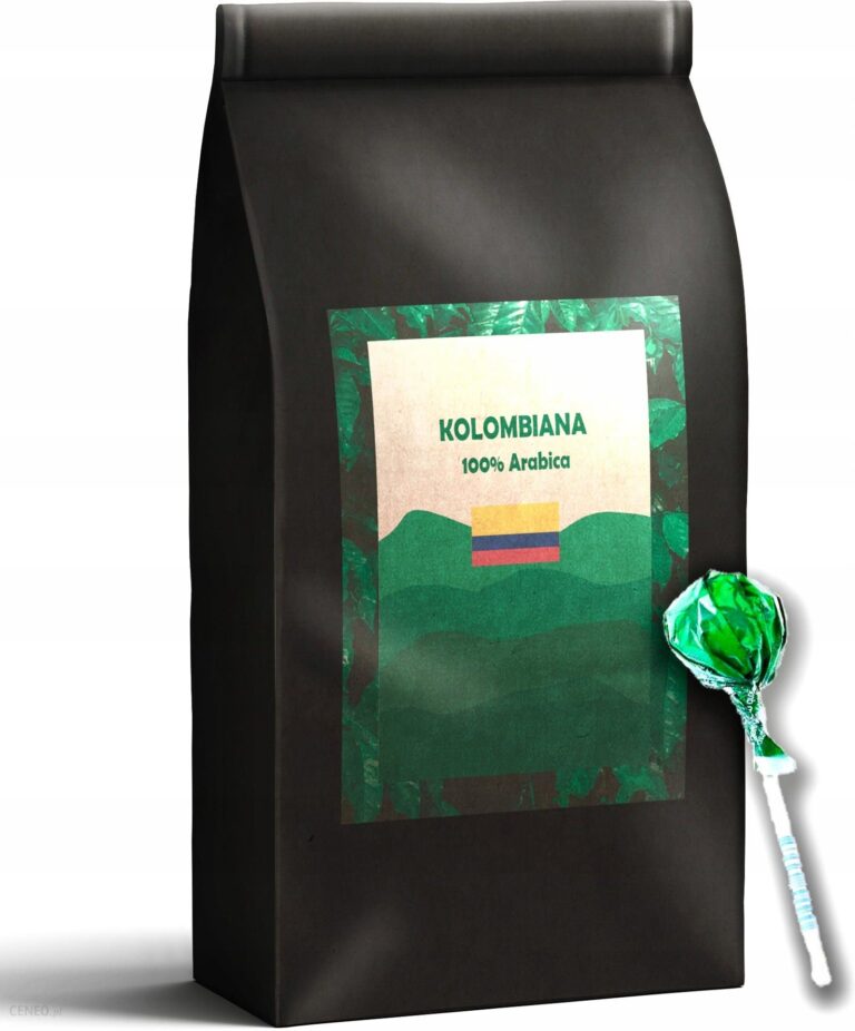 Kawa Kolumbia 1kg Świeżo Palona 100% Arabika