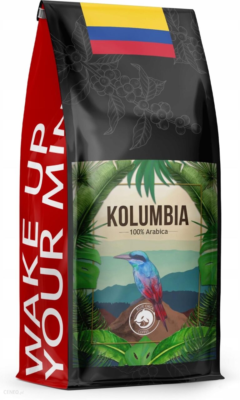Kawa Kolumbia 1kg Świeżo Palona 100% Arabika