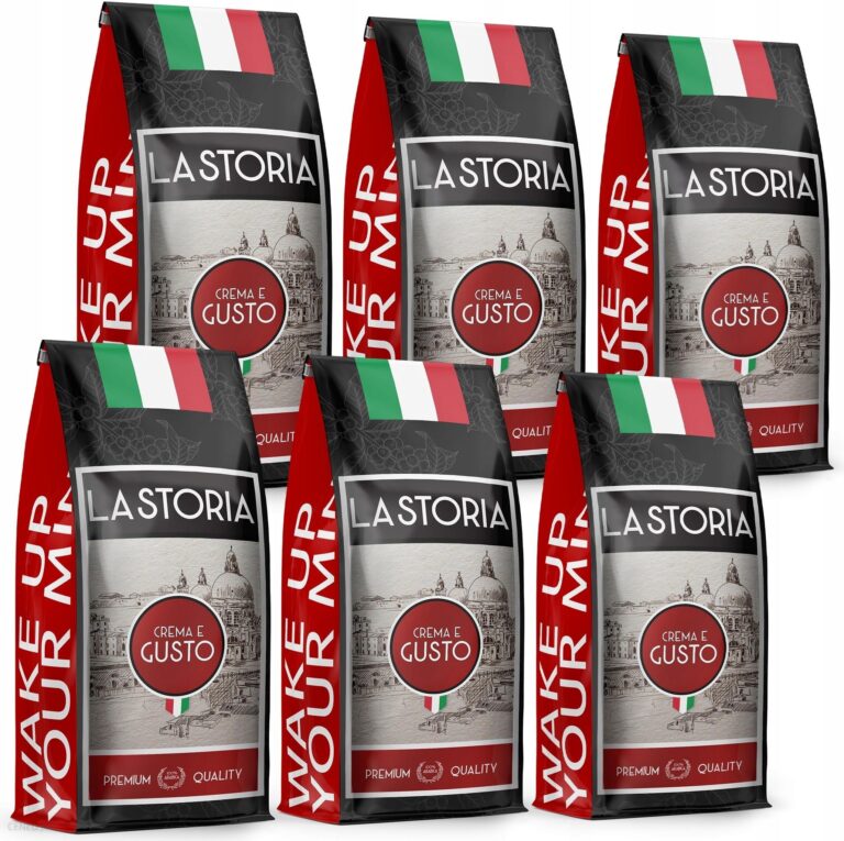 Kawa La Storia Crema E Gusto 6Kg Świeżo Palona
