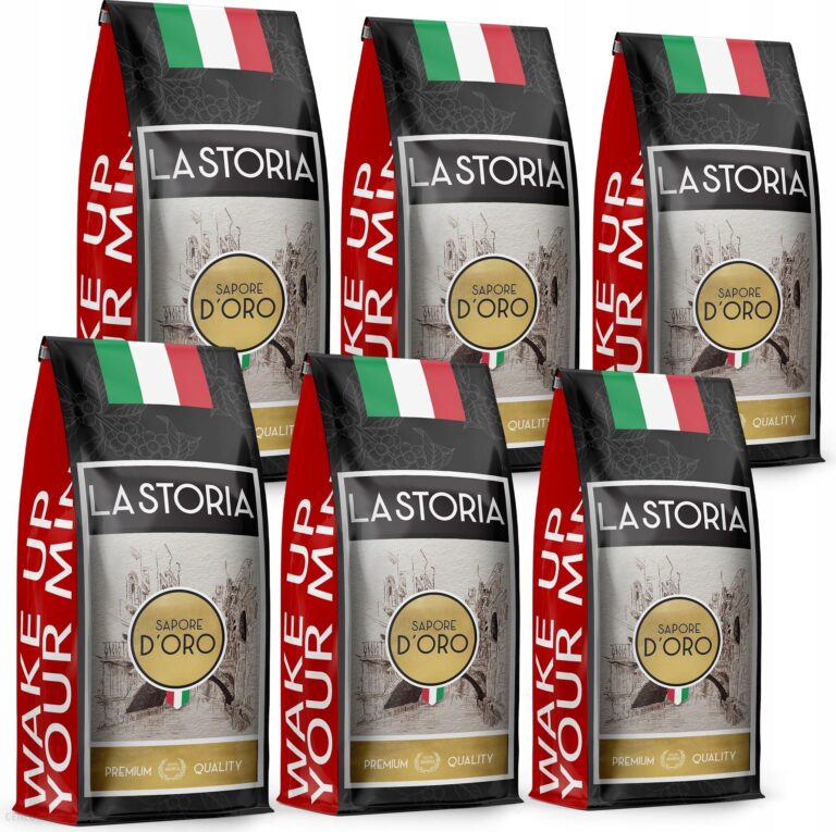 Kawa La Storia Oro Zestaw 6Kg Świeżo Palona