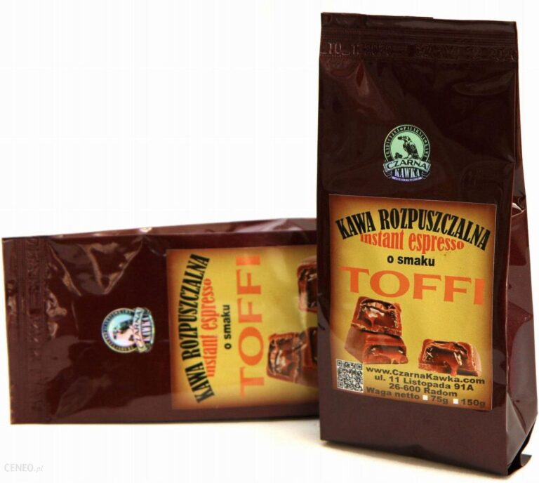 Kawa Rozpuszczalna Instant Toffi Czarna Kawka 75g