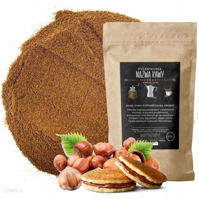 Kawa Rozpuszczalna Smakowa Krem Orzechowy 100g