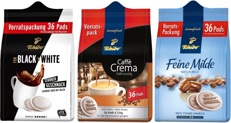 Kawa Senseo Tchibo Zestaw Caffe Crema 108 Saszetek