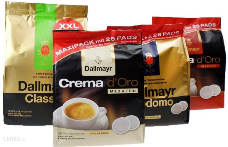 Kawa Senseo Zestaw Dallmayr 120 Pads Max