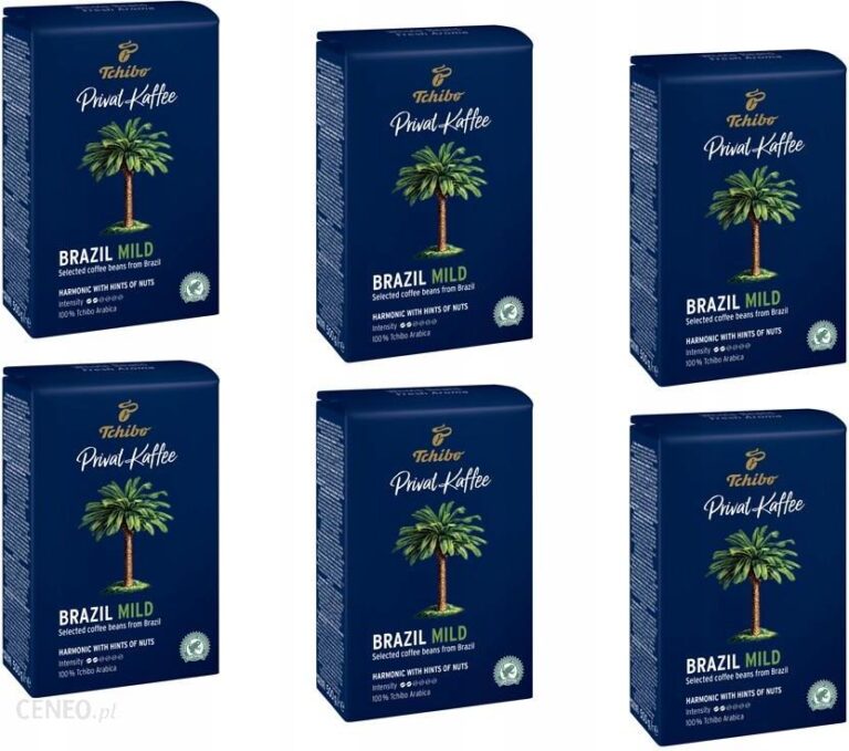 Kawa Tchibo Privat Kaffee Brazil Mild 6x 500g