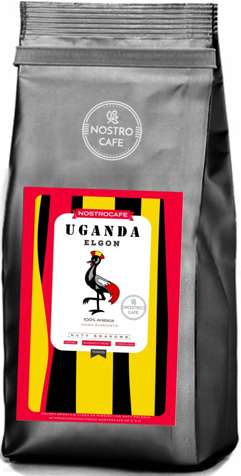 Kawa Ziarnista 1kg Uganda Elgon Świeżo Palona