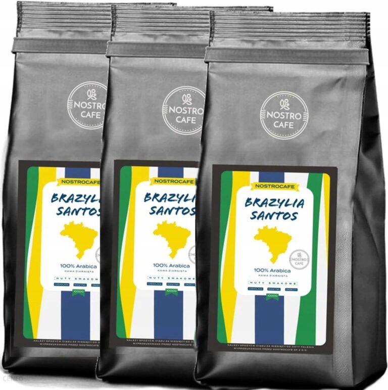 Kawa Ziarnista 3Kg 3 x Santos