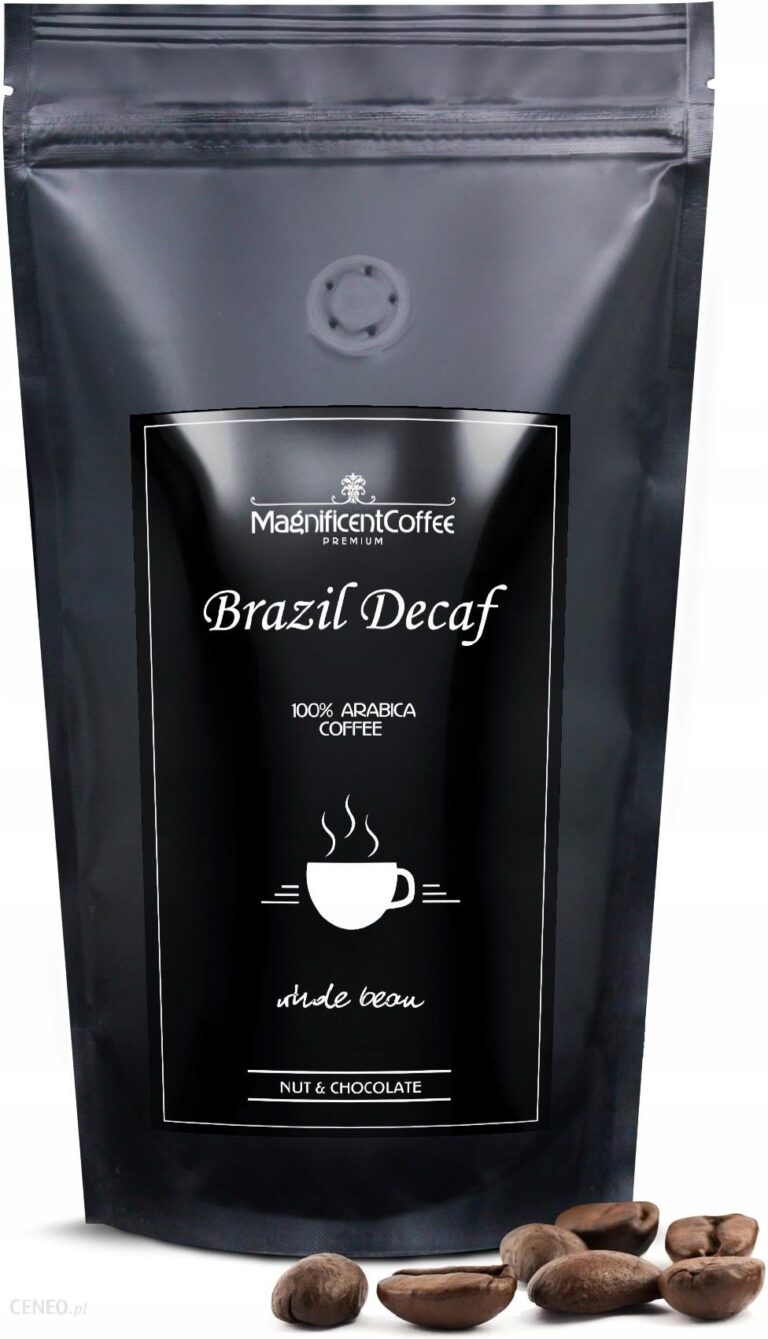 Kawa Ziarnista Brazil Bezkofeinowa Arabica Łagodna