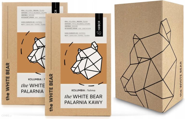 Kawa Ziarnista Tolima Arabica The White Bear 2 Kg