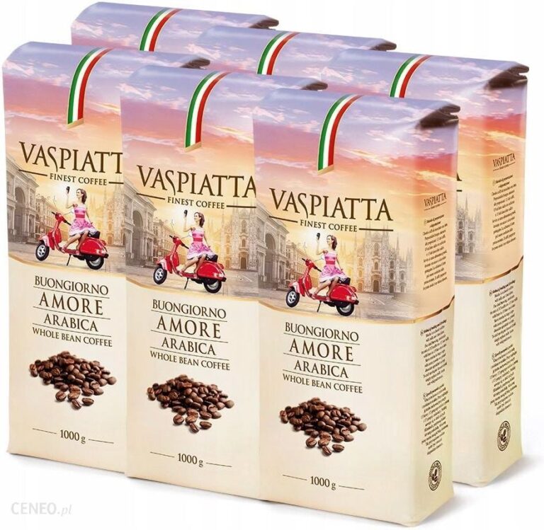 Kawa Ziarnista Vaspiatta Buongiorno Amore 1kgx6