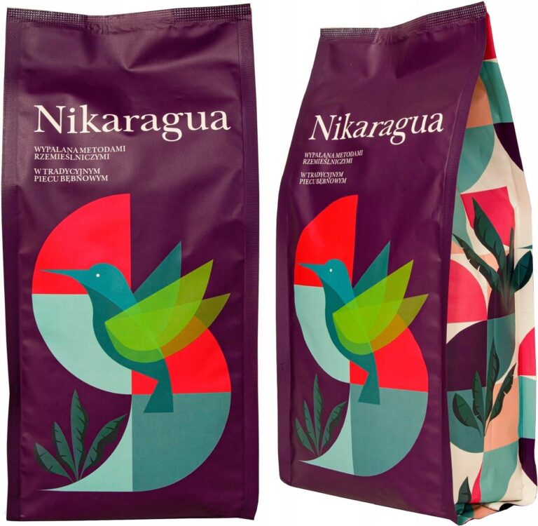 Kawa Ziarno Nicaragua 2x 1kg Świeżo Palona Arabica