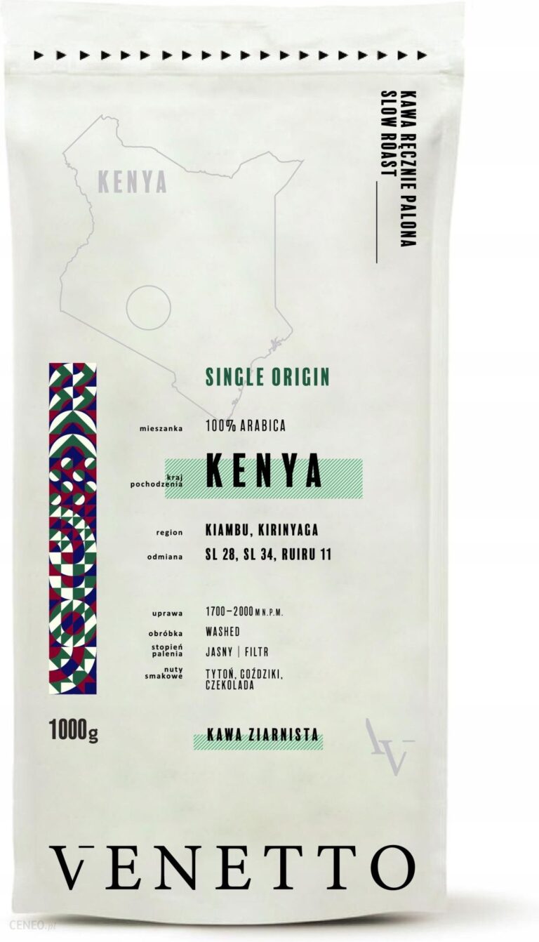 Kenia Kawa Świeżo Palona 1000g