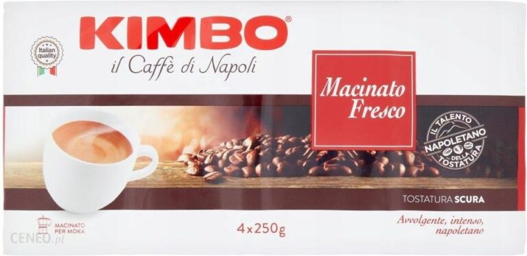 Kimbo Macinato Fresco Włoska Kawa Mielona 4 x 250g
