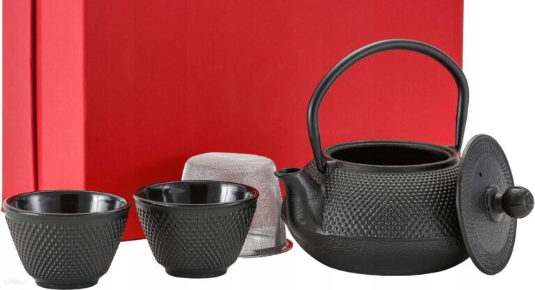 Komplet Żeliwny Do Herbaty Arare Black [9306001]
