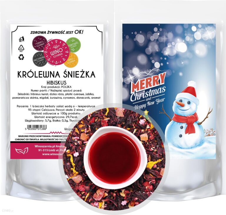 KRÓLEWNA ŚNIEŻKA Herbata Owocowa Świąteczna – 50g