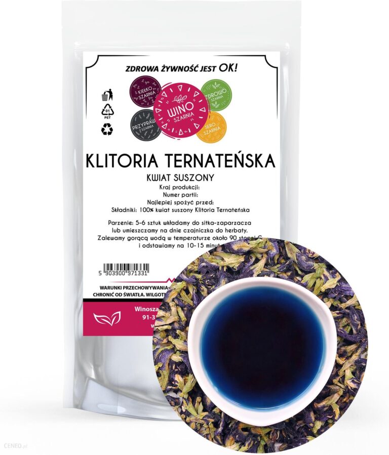 Kwiat Klitoria Ternateńska 100g