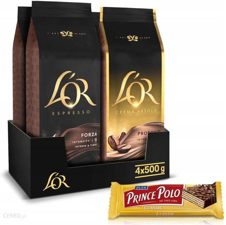 L’Or Kawa Ziarnista Crema I Forza 4x500g