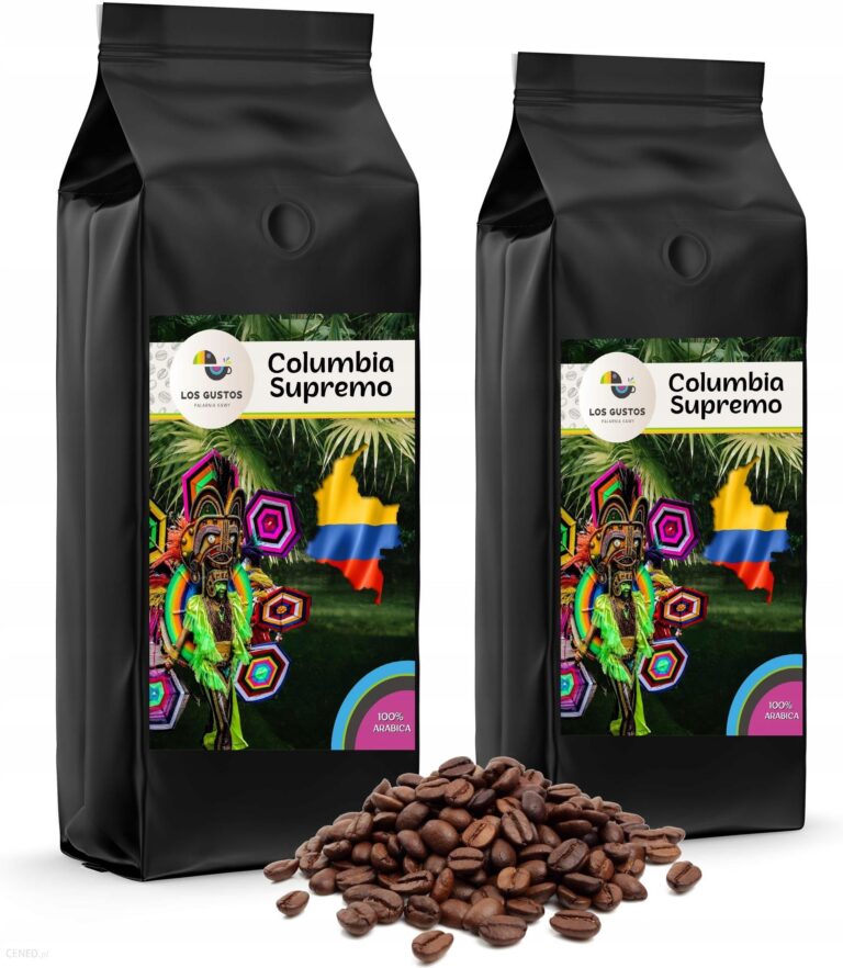 Los Gustos Kawa Ziarnista Kolumbia Supremo 2x1000g
