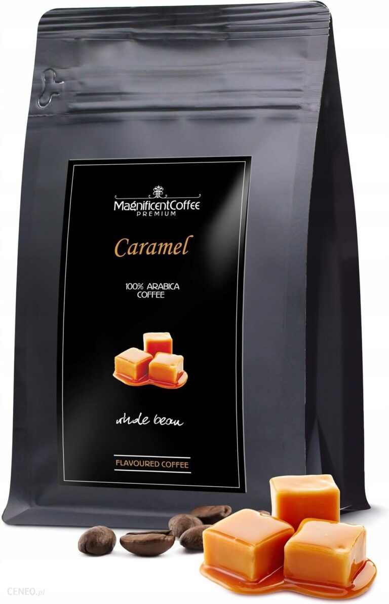 Magnificent Coffee Kawa Ziarnista Smakowa 1kg Karmel 100% Arabika