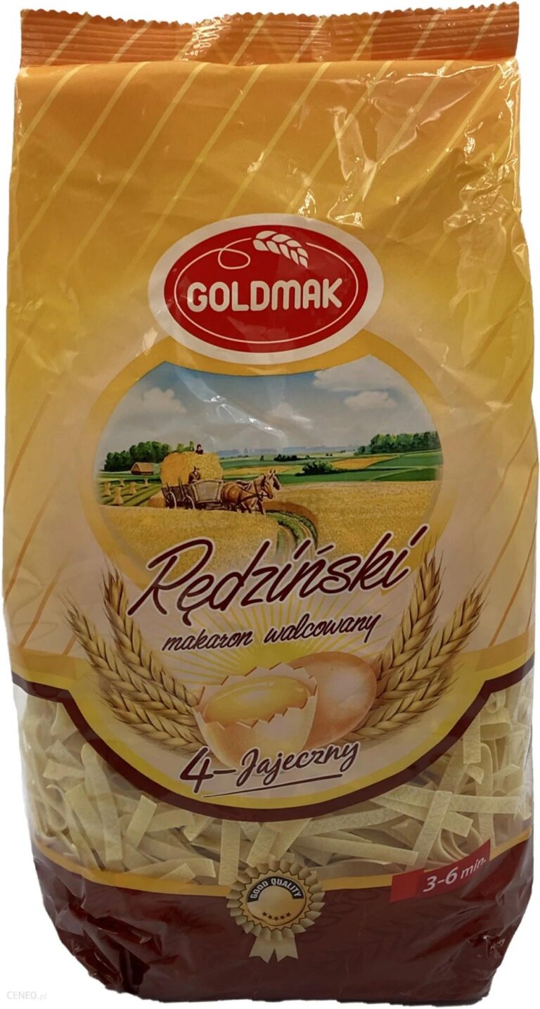 Makaron Rędziński 4-jajeczny wstążki GOLDMAK 500 g