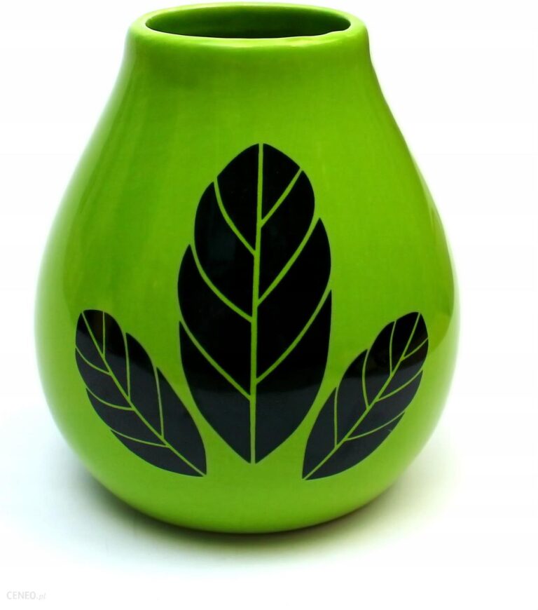 Matero Ceramiczne Kubek Do Yerba Mate Hoja 350ml