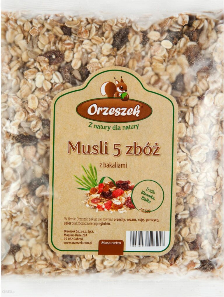 Musli 5 zbóż ORZESZEK 400 g