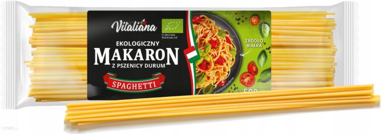 Naturavena Makaron – Spaghetti z Pszenicy Durum – 500g