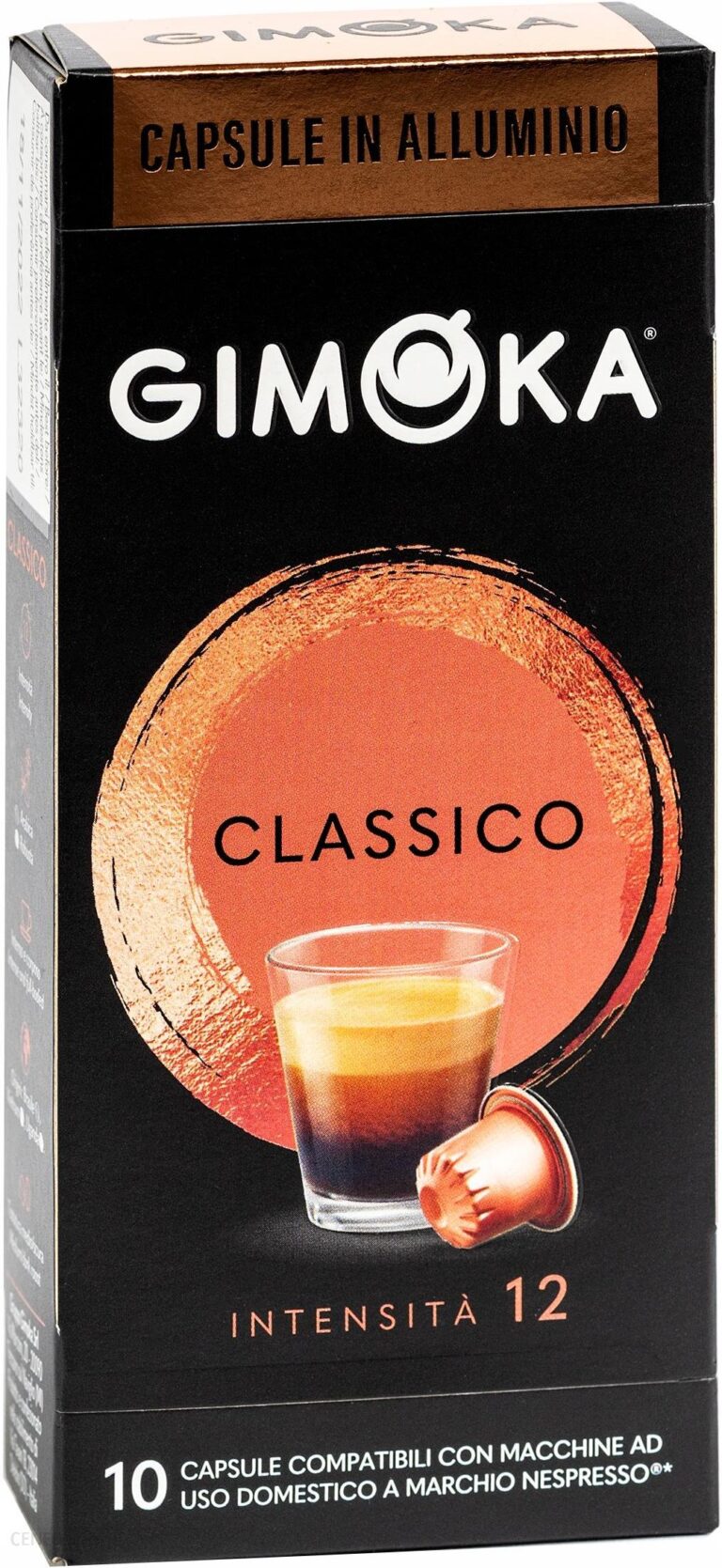 Nespresso Aluminiowe Kapsułki Gimoka Classico