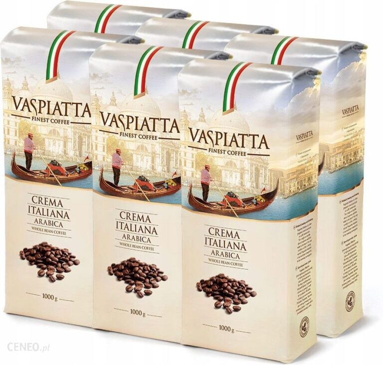 Pakiet Kawa Ziarnista Vaspiatta Crema Italiana 6Kg