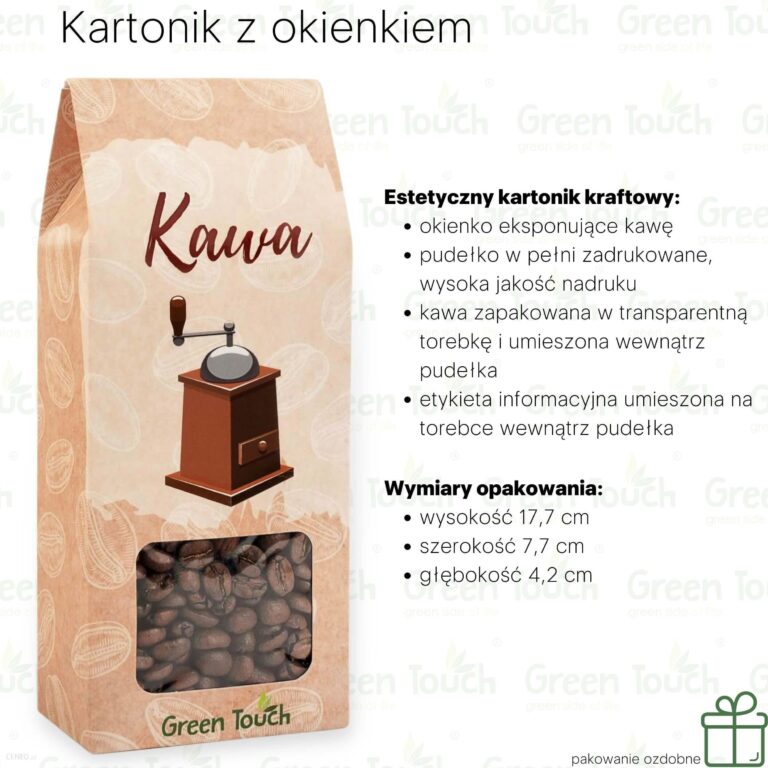 Progressive Kawa Ziarnista Chałwa Turecka Kartonik Z Okienkiem 120g