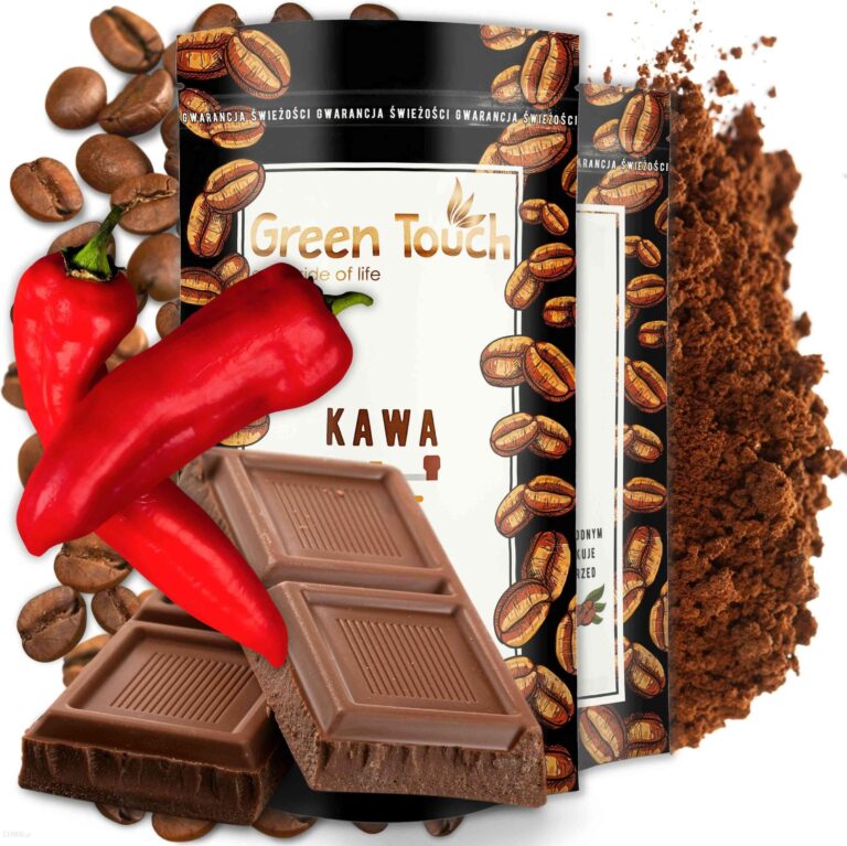 Progressive Kawa ziarnista czekoladowa z chilli (Torebka 200g (-8%), Pakowanie standardowe)