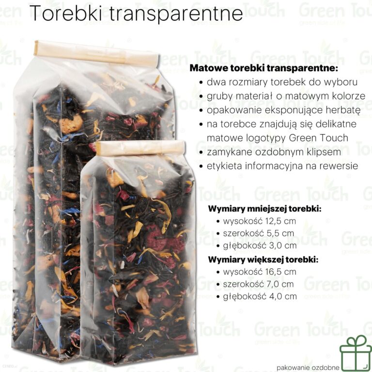 Progressive Pu Erh grejpfrutowy Torebka Transparentna 100g
