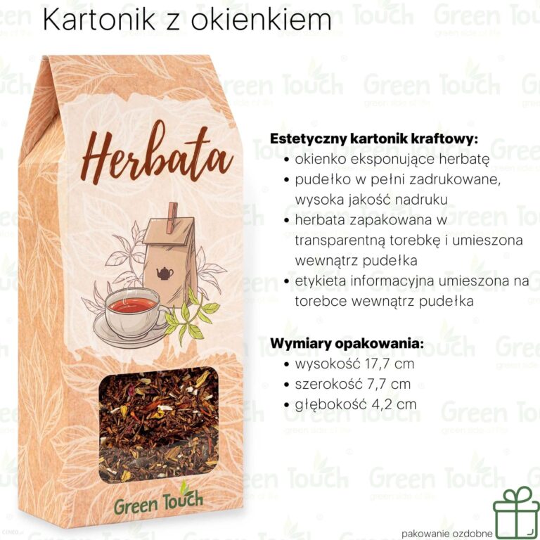 Progressive Rooibos Czerwonokrzew Afrykański Kartonik Z Okienkiem 70g