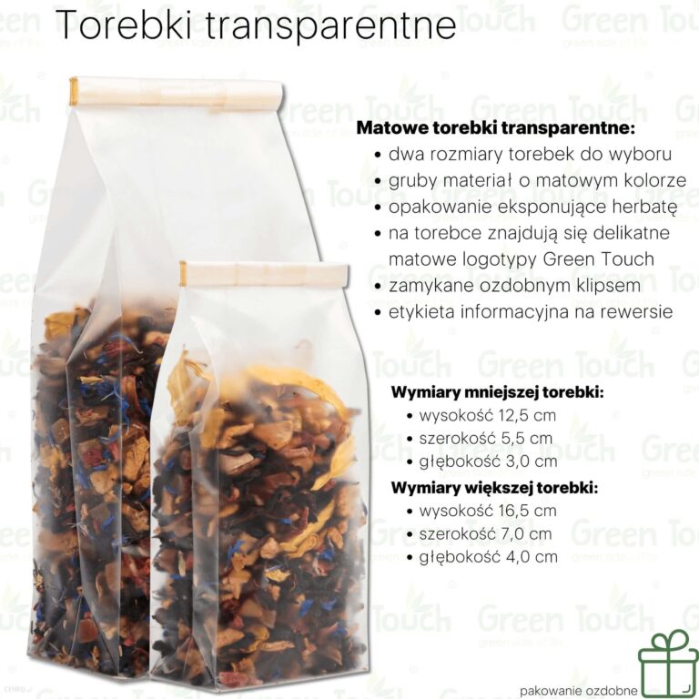 Progressive Zimowy Czaj Torebka Transparentna 50g