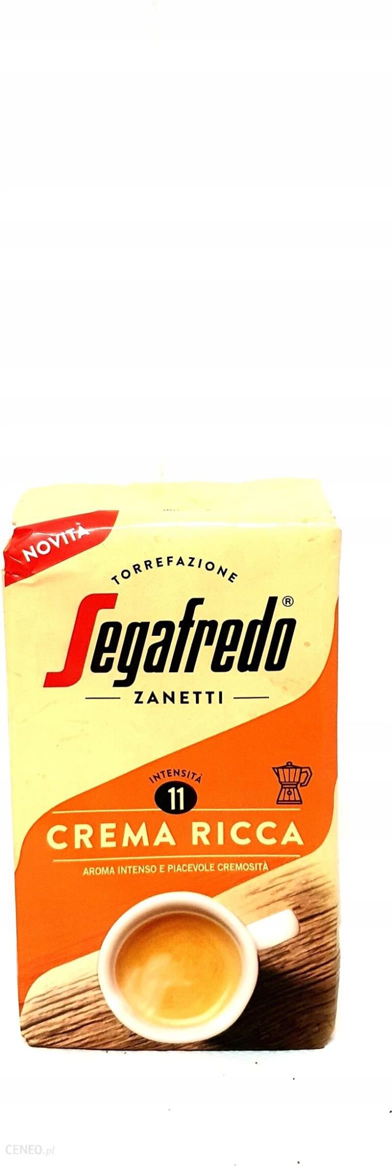 Segafredo Zanetti Kawa Mielona Crema Ricca 225g