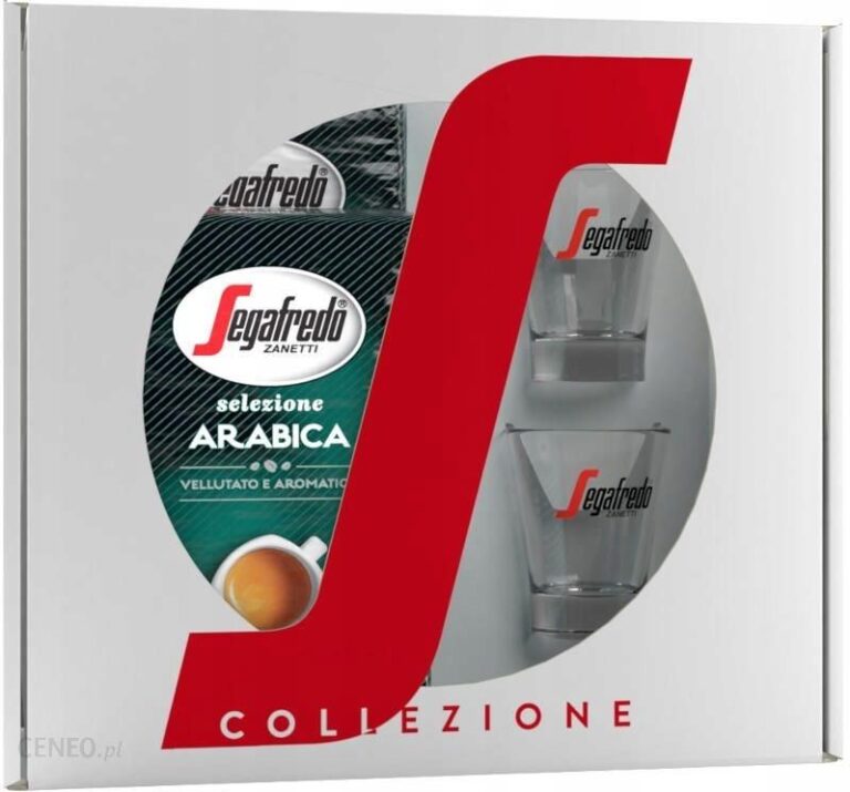 Segafredo Zestaw Prezentowy Mielona plus Kieliszki