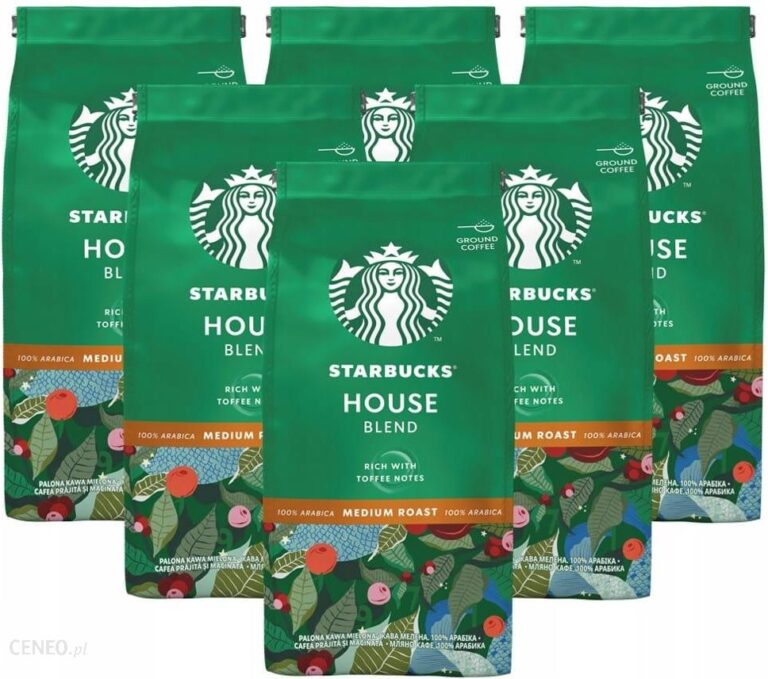 Starbucks House Blend Medium Roast Mielona 6x200g